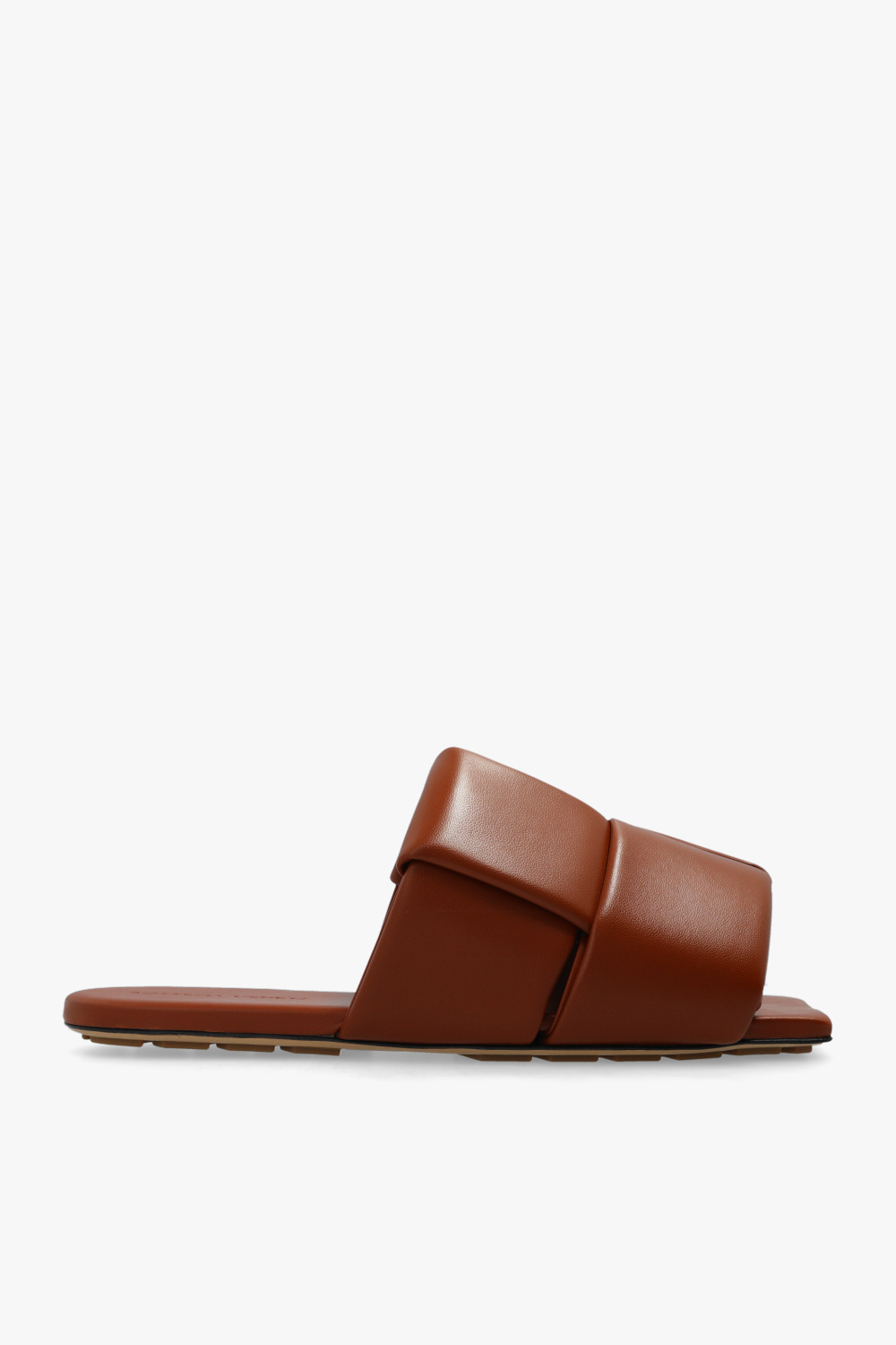 Brown 'Patch' slides Bottega Veneta - BOTTEGA VENETA TORBA NA